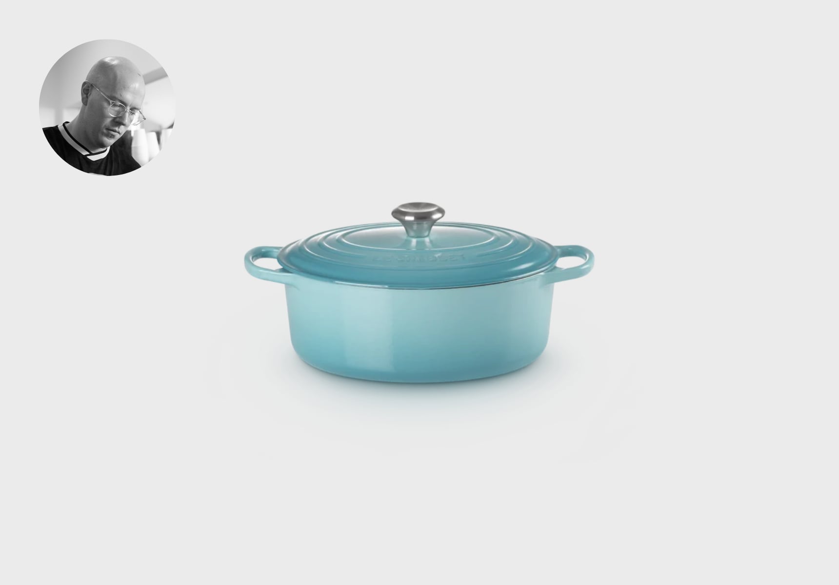 Le Creuset cast-iron oval casserole